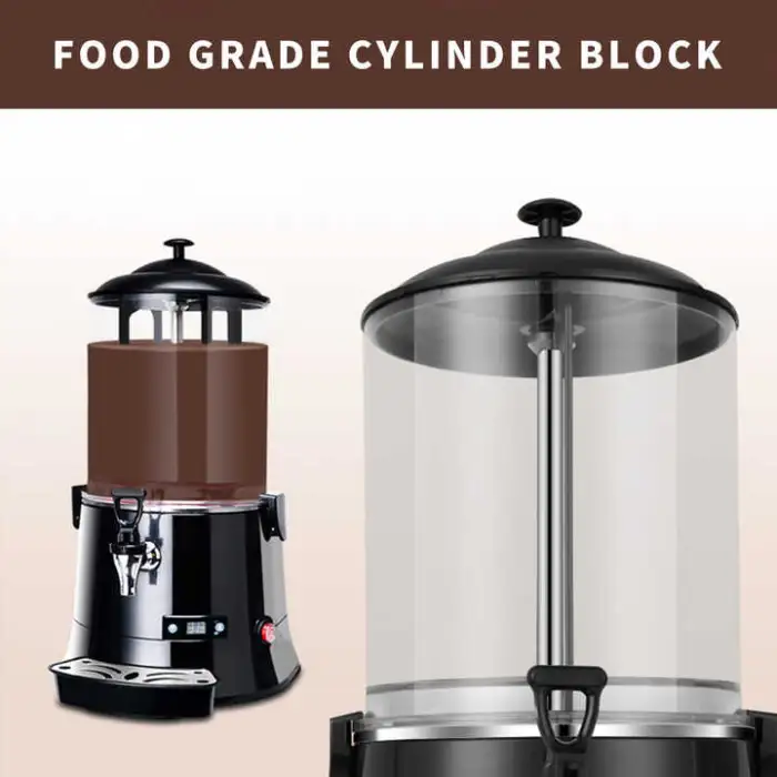 Chocolate Dispenser Machine  Condition Coffee Milk Equipment Heating Feature for Hotels Manufacturing Plants Core Motor