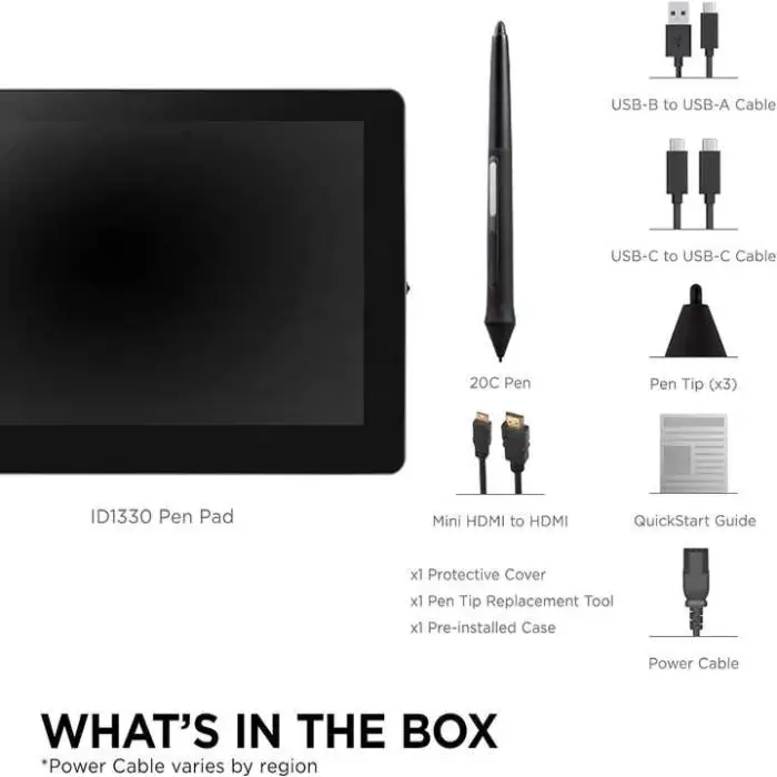 RTS View Snic 13.3inch FHD 1080p Graphic Drawing AcePen Display Tablet with Stylus for Digital Writing Design Draw