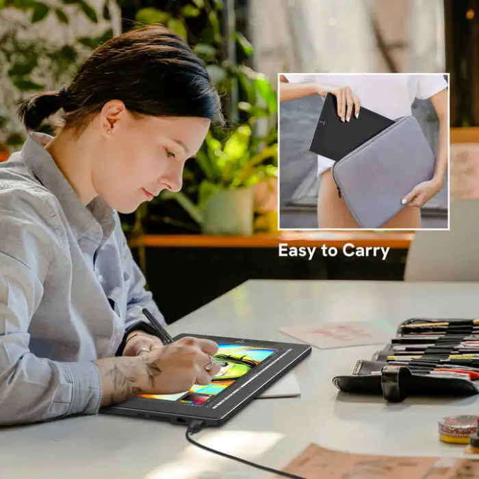 11.6 Inch Digital LCD Display Graphic Tablet Touch Pen Monitor for Artists and Designers