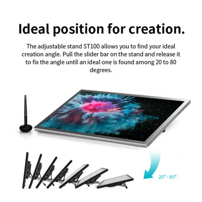 21.5inch Interactive Lcd Pen Touch Display Digital Graphic Drawing Tablet Monitor with Stylus
