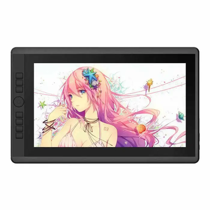 USB Interface Graphic Tablet Monitor with Digital Passive Pen Writing Display Levels Drawing No Charge Needed for Drawing