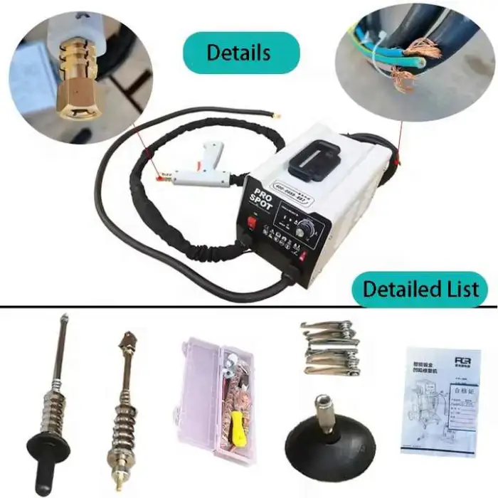 220v 380v Car Body Repair Equipment Easy-to-Use Dent Repair Spotter & Spot Puller Welder Machine