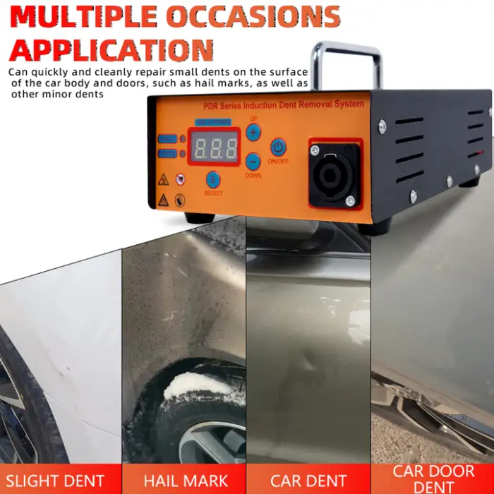 PDR Series Auto Body Dent Removal Steel Metal Repair Equipment Induction Heater Dent Puller Car Body Repair Machine