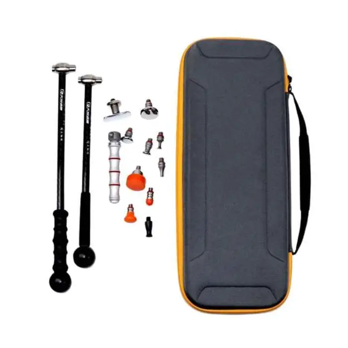 Auto Body Repair Kit Authentic for PDR Tools with Dent Removal Hammer and Dolly Set Car Body Repair Equipment