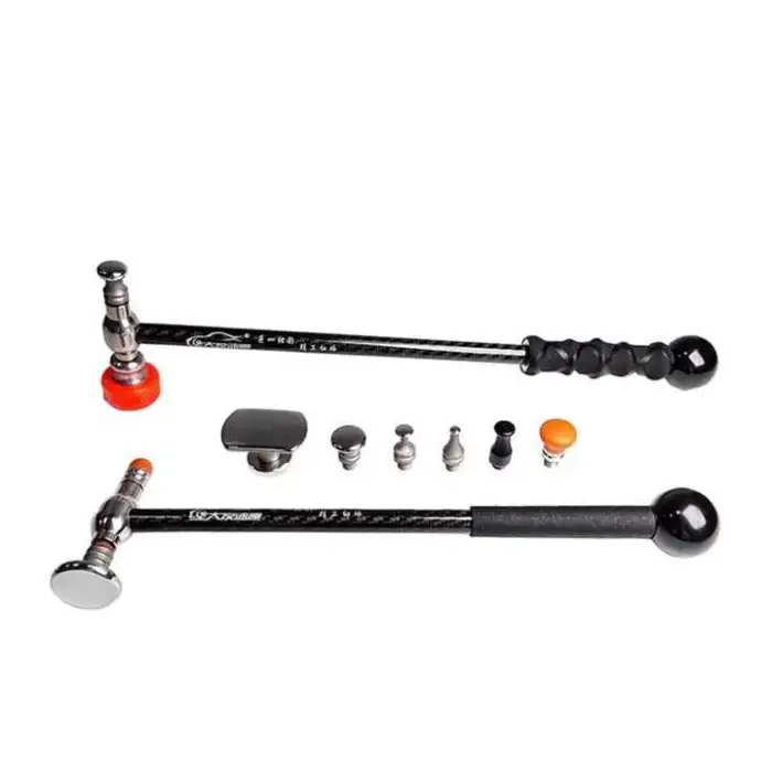 Auto Body Repair Kit Authentic for PDR Tools with Dent Removal Hammer and Dolly Set Car Body Repair Equipment