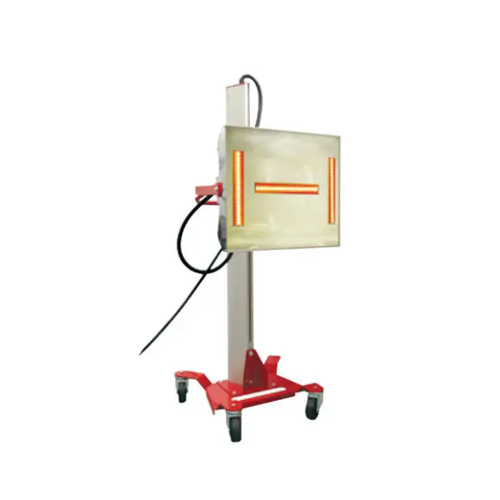 Body Repair Equipment Single Box Three Tube Mobile Rocker Arm Paint Baking Machine