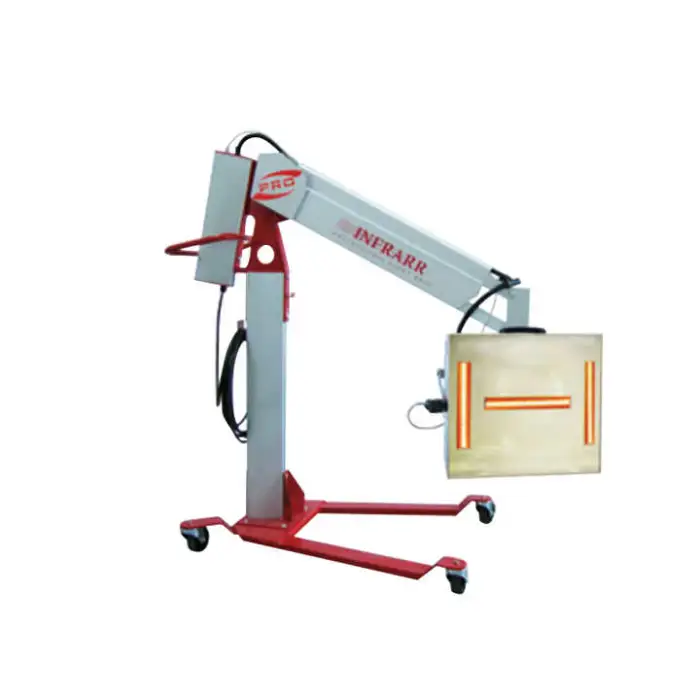 Body Repair Equipment Single Box Three Tube Mobile Rocker Arm Paint Baking Machine