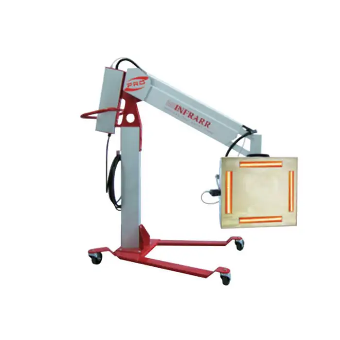 Body Repair Equipment Single Box Three Tube Mobile Rocker Arm Paint Baking Machine