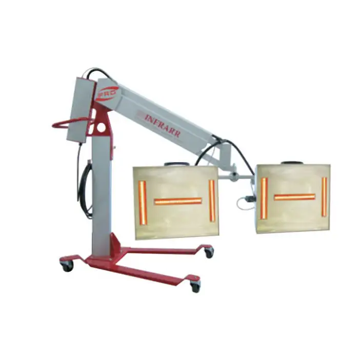 Body Repair Equipment Single Box Three Tube Mobile Rocker Arm Paint Baking Machine