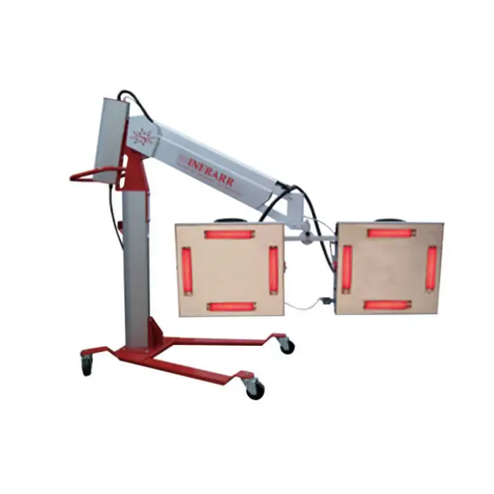 Body Repair Equipment Single Box Three Tube Mobile Rocker Arm Paint Baking Machine