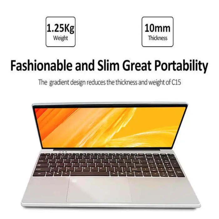 15.6 Inch 16GB N5095 Windows 11 Laptop All-In-One Netbook Gaming PC Solution Versatile MacBook Pro 15.6 Inch 512GB 1TB SSD