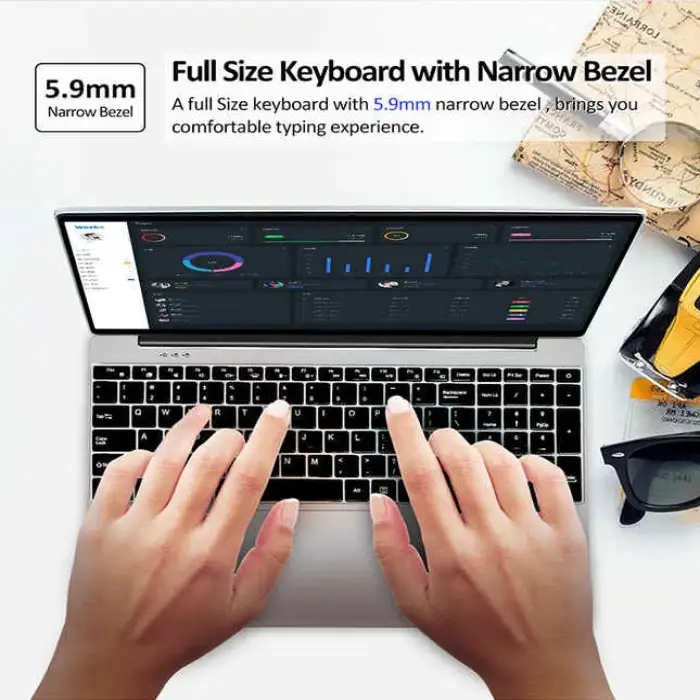 15.6 Inch 16GB N5095 Windows 11 Laptop All-In-One Netbook Gaming PC Solution Versatile MacBook Pro 15.6 Inch 512GB 1TB SSD