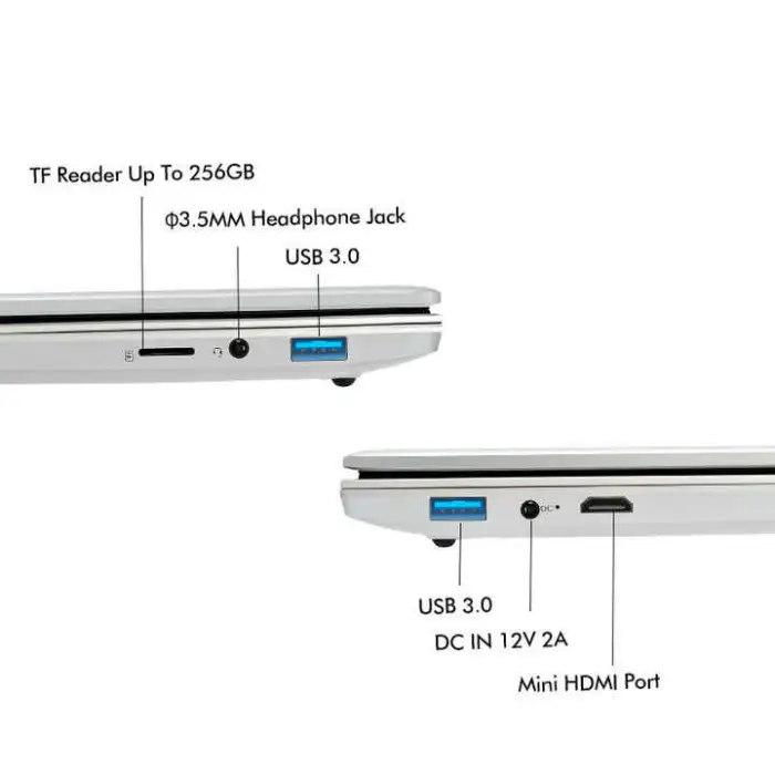 15.6 Inch 16GB N5095 Windows 11 Laptop All-In-One Netbook Gaming PC Solution Versatile MacBook Pro 15.6 Inch 512GB 1TB SSD