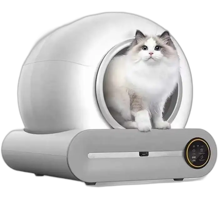 Smart Cat Litter Box Design With App Control Automatic Self-cleaning Closed Auto Intelligent Cat Toilet
