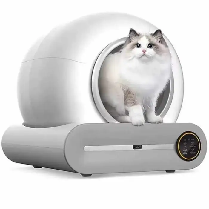 Smart Cat Litter Box Design With App Control Automatic Self-cleaning Closed Auto Intelligent Cat Toilet