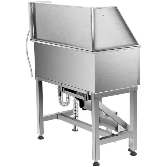 38" 201 Stainless Steel Dog/Grooming Bathing Machine with Left Door Eco-Friendly Features for Bathroom Cats & Small Animals