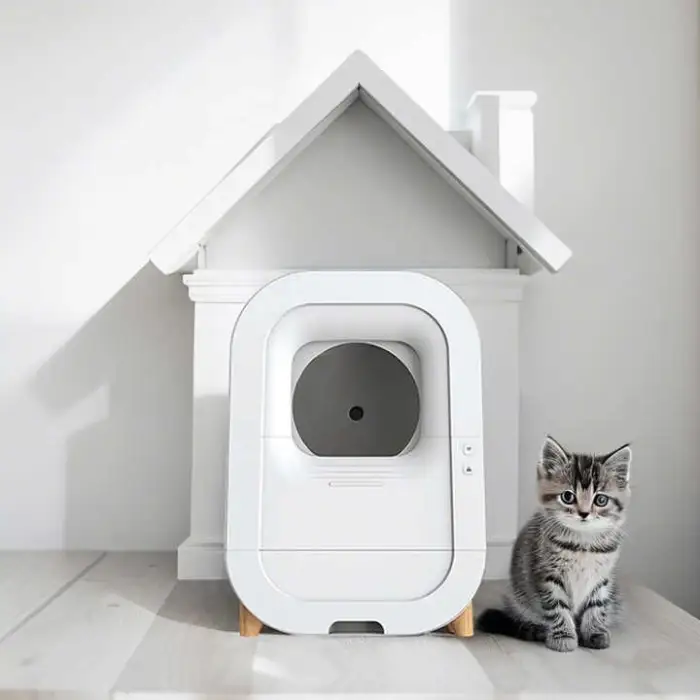 Intelligent Smart Self Cleaning Litter Box for Cats Super Large Automatic Cat Automatic Litter Box
