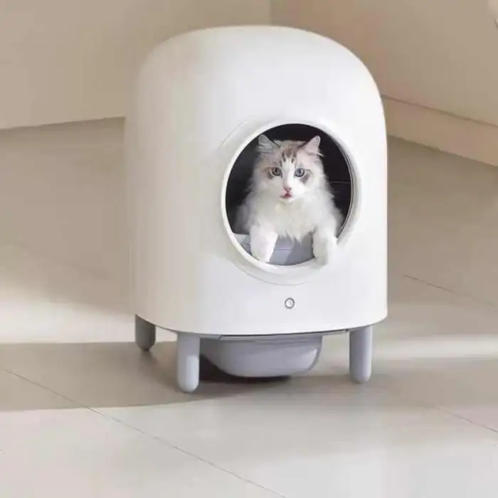 Smart Cat Litter Box Automatic Cat Tray Pet Toilet APP Control Box Self-cleaning Pet Litter Box Cat Products