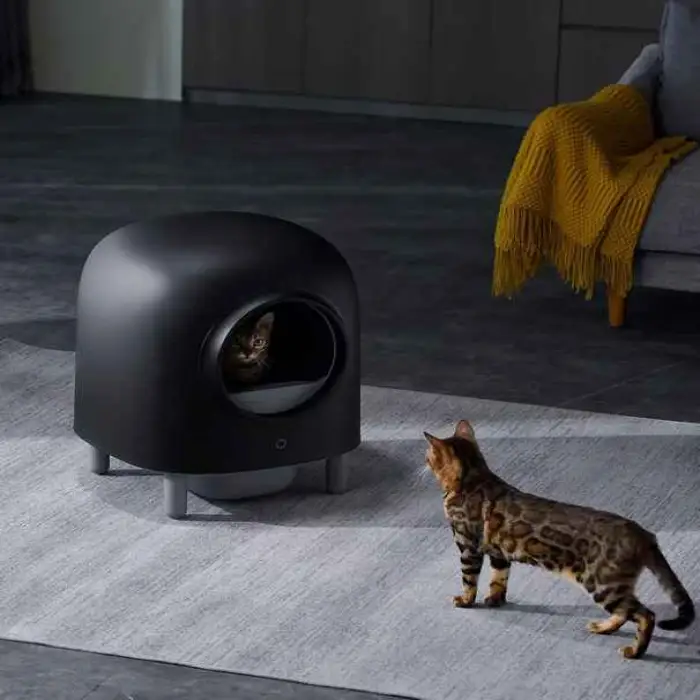 Smart Cat Litter Box Automatic Cat Tray Pet Toilet APP Control Box Self-cleaning Pet Litter Box Cat Products