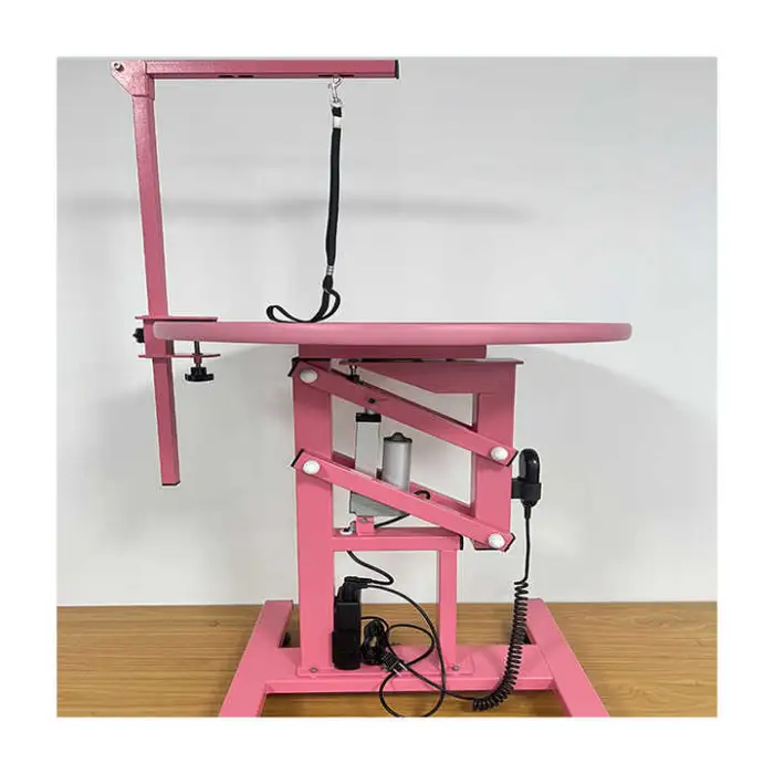Pet Grooming With Height Adjustable Electric Drying Table Lift Grooming Table, Suitable for Pet Dogs