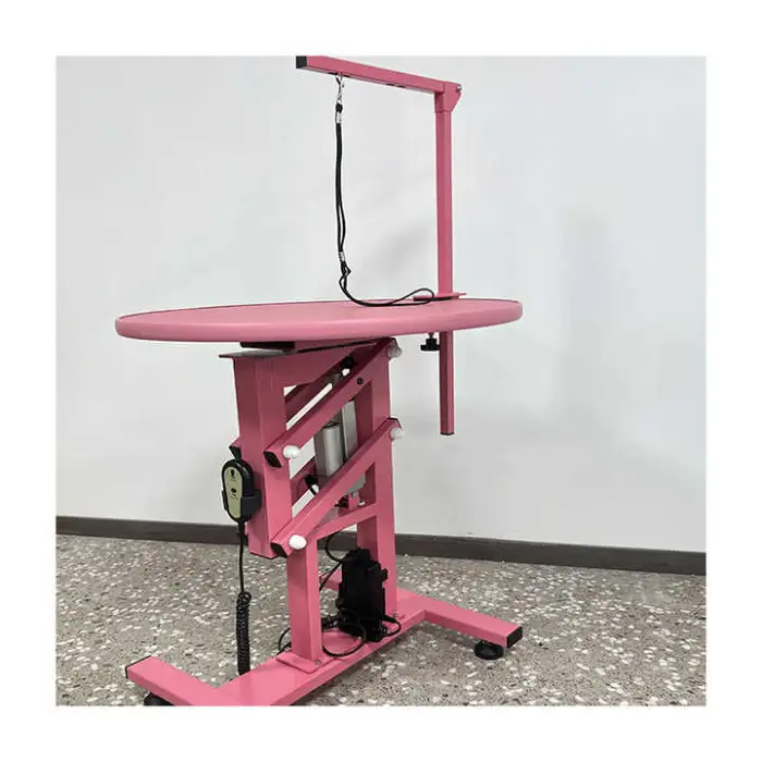 Pet Grooming With Height Adjustable Electric Drying Table Lift Grooming Table, Suitable for Pet Dogs