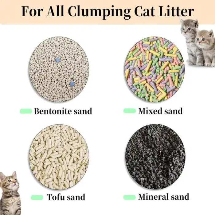 Automatic Intelligent Cat Litter Box Easy Clean Pet Cleaning Product With Deodorizing Electric Feature Made of PP Plastic