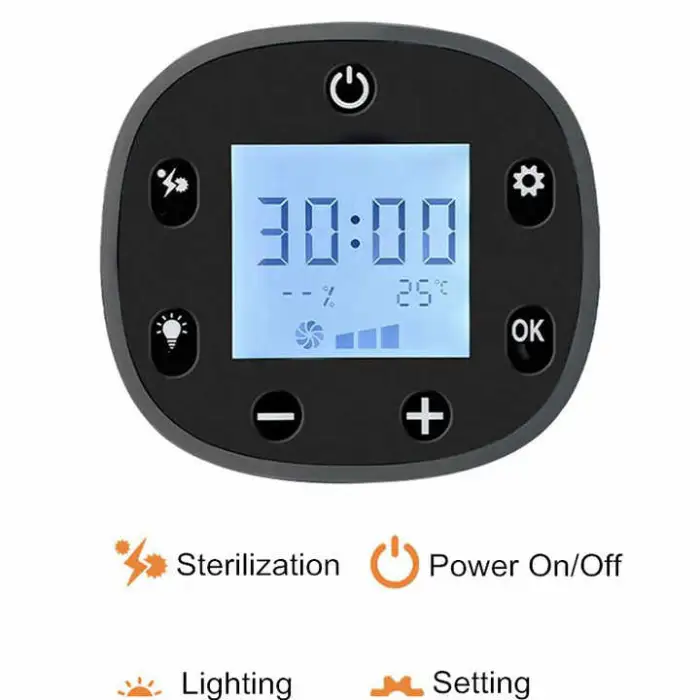 65L Low Noise Temperature Control Dog Cat Anion Hair SPA Pet Grooming Hair Dryer Box with Three Windows