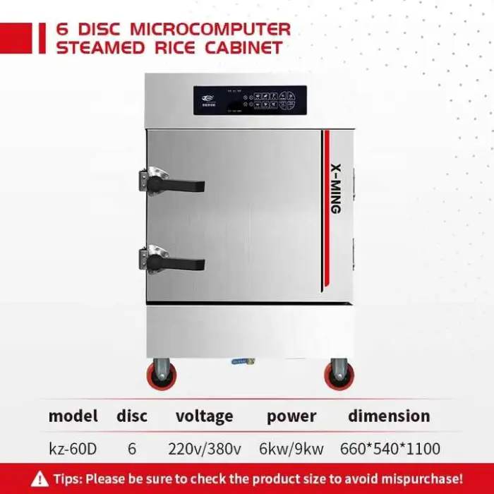 Electric Steamer for Kitchen Cooking  Rice Cook Cabinet