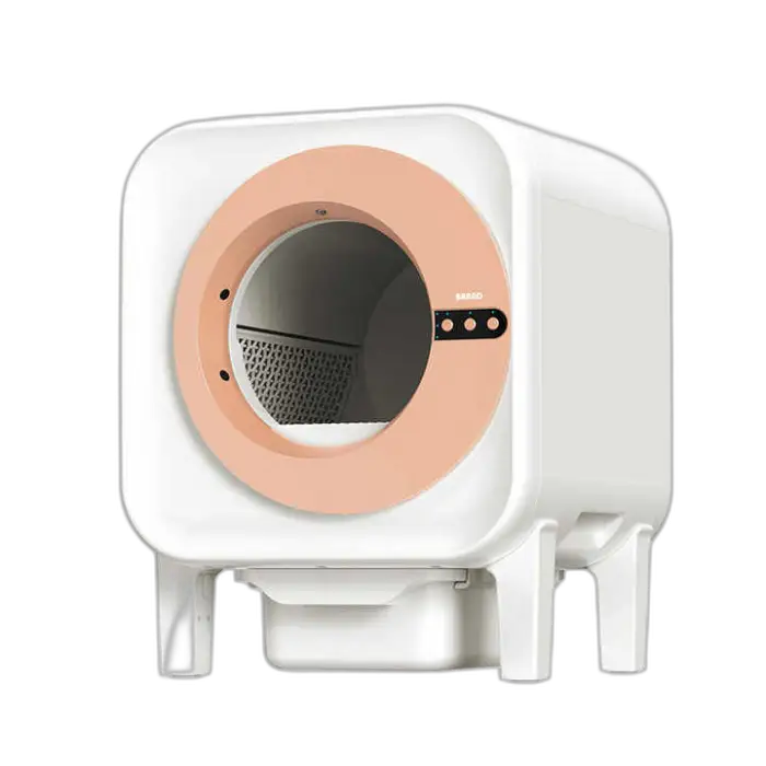 Automatic Self-Cleaning Cat Litter Box with Fresh Air Purification Anti-Splash Feature and Closed Design Premium Accessory