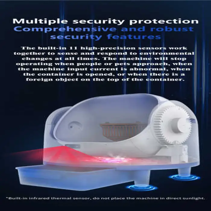 68L Automatic Cat Litter Box OEM/ODM Smart Self Cleaning Cat Litter Box