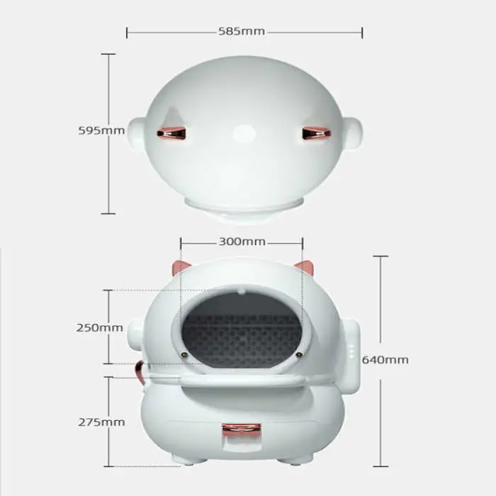 Automatic Cat Litter Box Smart Cat Litter Box Automatic Cat Toilet Self Cleaning