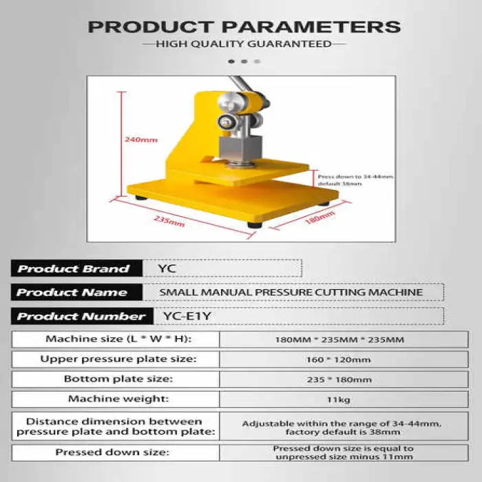 Condition Automatic Small Leather Die Cutting Press Machine Hand-Press Die Cutter Knife Automatic Paper Processing Machinery