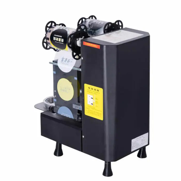Manual Plastic Paper PET Tea Cup Sealing Machine 350W OEM Bubble Tea Cup Sealer 95mm/90mm/80mm
