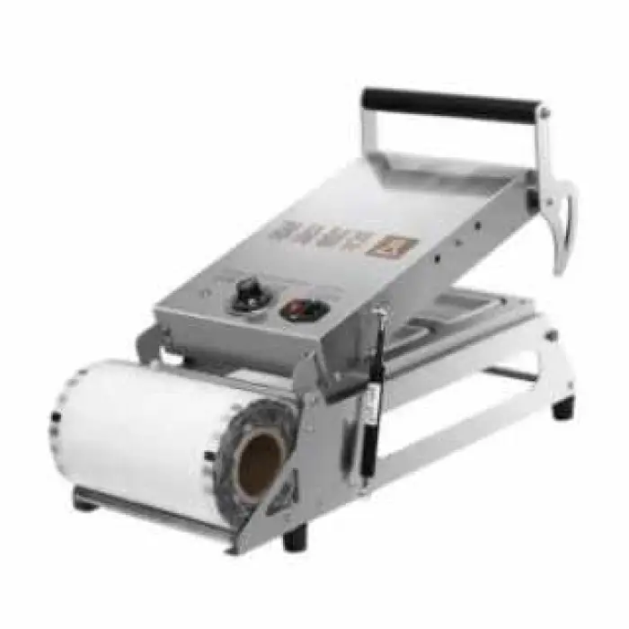 Plastic Container Food Lunch Box Tray Packaging Sealer Manual Tray Sealing Machine