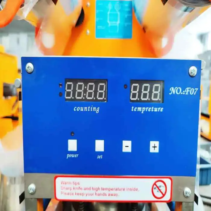 95/90/75mm Cup Size Intelligent Adjustable Sealing Speed Automatic Cup Sealing Machine