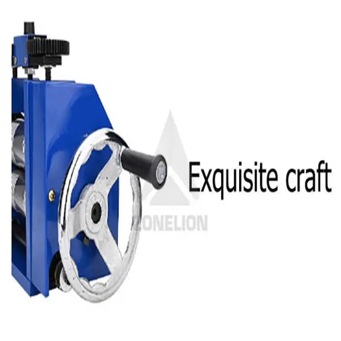 DIY Manual Presser Flat Semicircle Pattern Jewelry Rolling Mill Machine for Metal-rolling Sheet Mills