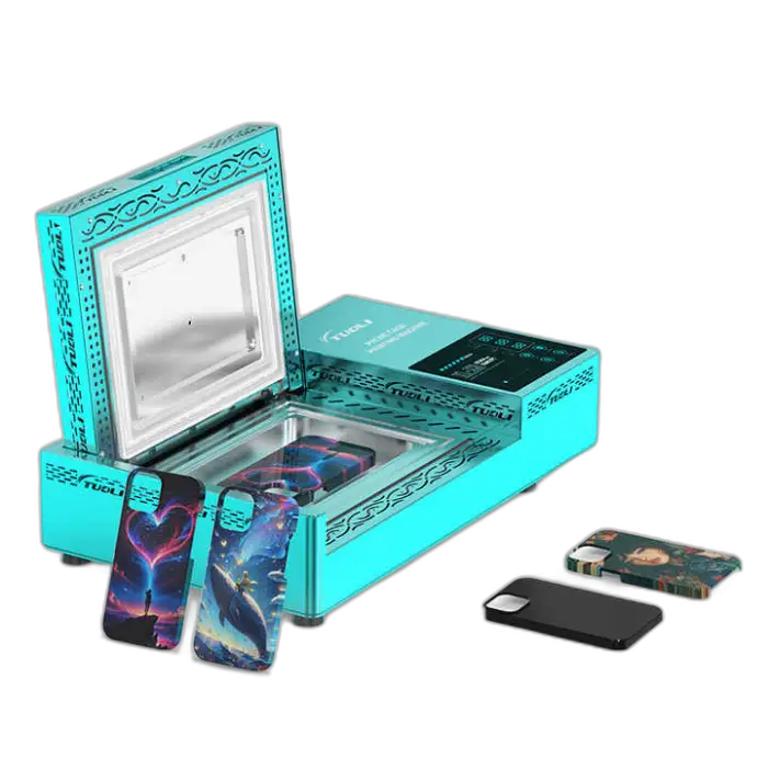 3D Sublimation Diy Mobile Cover Heat Thermal Transfer Printing Machine Custom Design Phone Case Printer