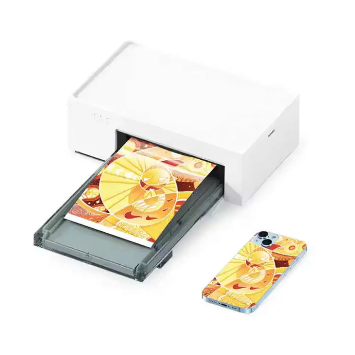 Thermal Sublimation Printer Mobile Skin Back Film Printer Small MINI Photo Printer for Phone Cases