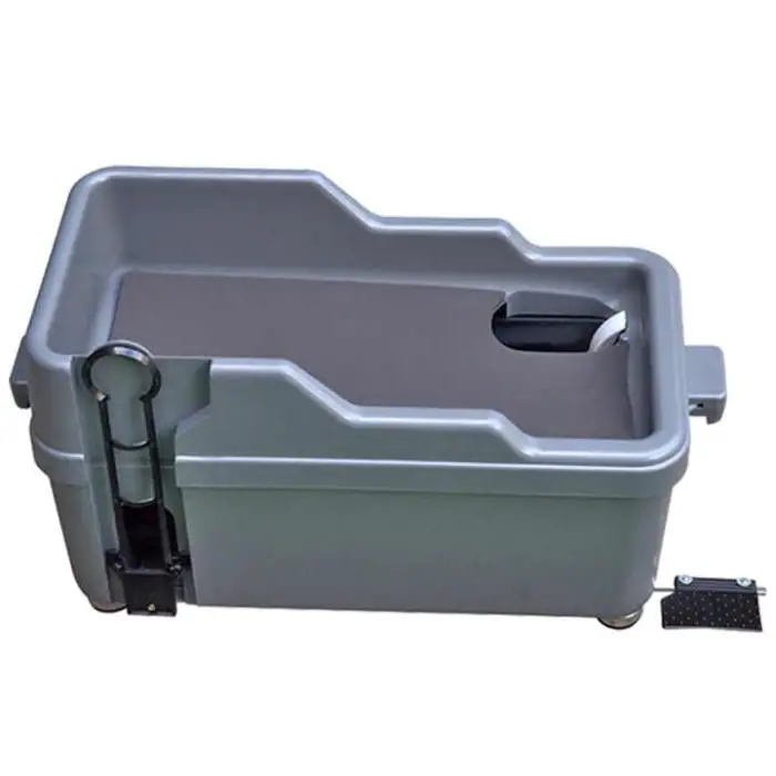 100 Balls Golf Ball Auto Tee up Service Machine No Electricity Improves Golfers Swing GREEN