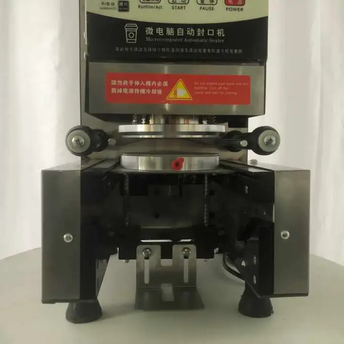 Automatic Sealing Machine for Milk Tea Shop