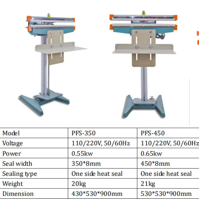 Impulse Plastic Bag Sealing Machine Heat Sealer