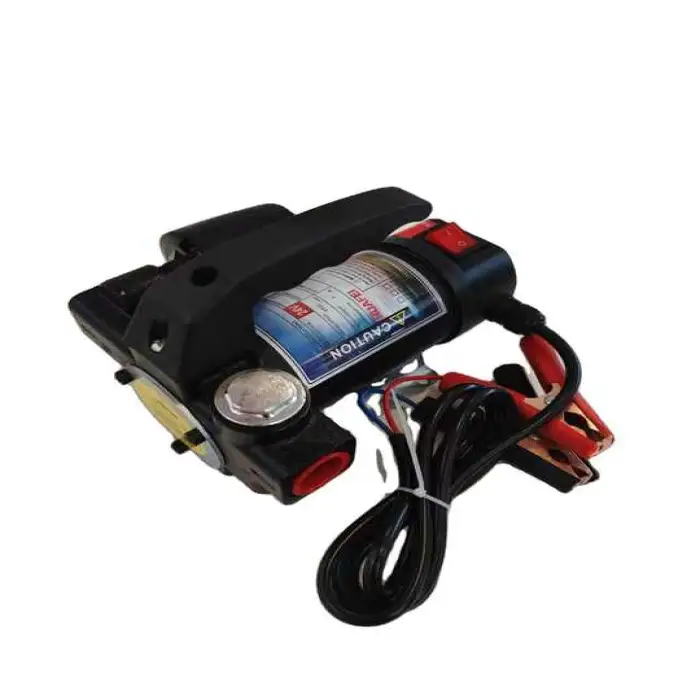 220V Diesel Self-priming Gear Pump Portable Portable Pump 12V Small Electric Sump Pump