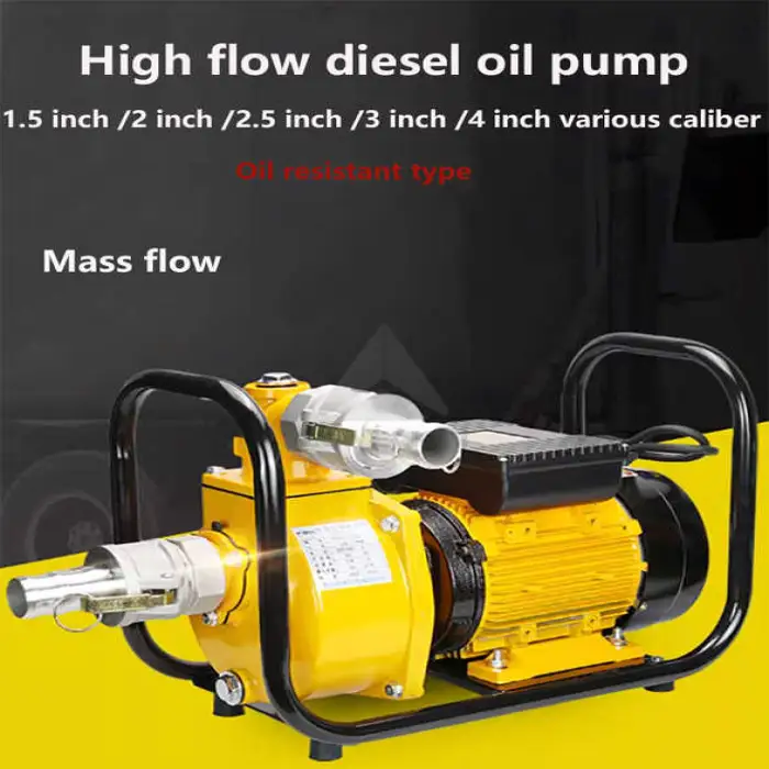 Self-priming High Flow Pumping Tanker Electric Pump