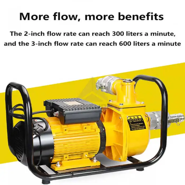 Self-priming High Flow Pumping Tanker Electric Pump