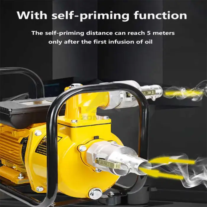 Self-priming High Flow Pumping Tanker Electric Pump