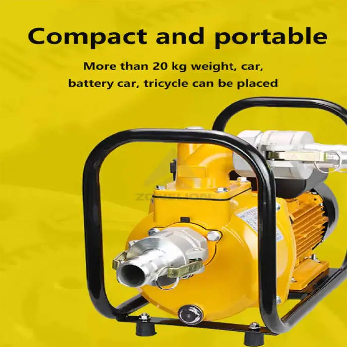 Self-priming High Flow Pumping Tanker Electric Pump