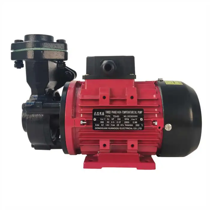 High Temperature Oil Transfer Pump Votex Pump Oil Pump Suitable for  Water and  Oil
