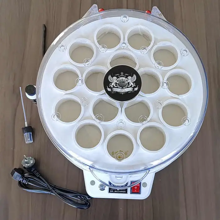 16-Piece Auto Electronic Pool Billiard Balls Cleaner Washing Machine