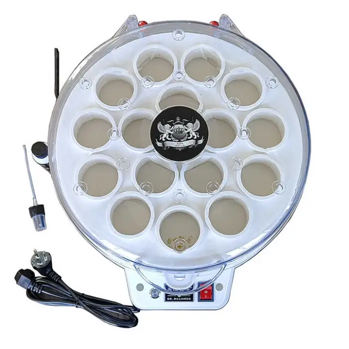 16-Piece Auto Electronic Pool Billiard Balls Cleaner Washing Machine