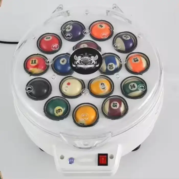 16 22 Ball Automatic Pool Cleaning Cleaning Machine Polishing Machine Snooker Billiard Products Ball Washing Machine